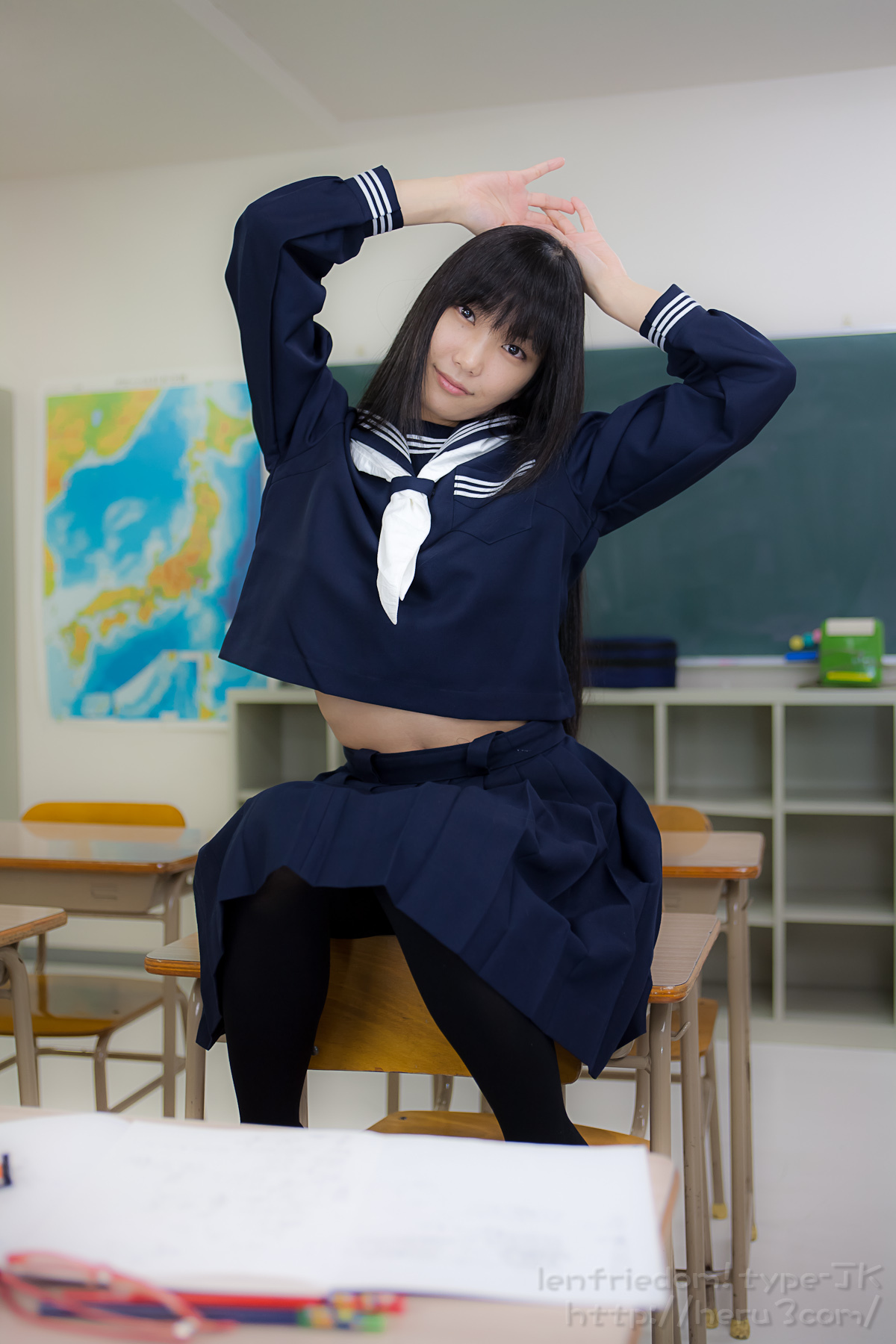 (C80) (コスプレ) [lenfried] lenfriedom CosPlay制服诱惑套图